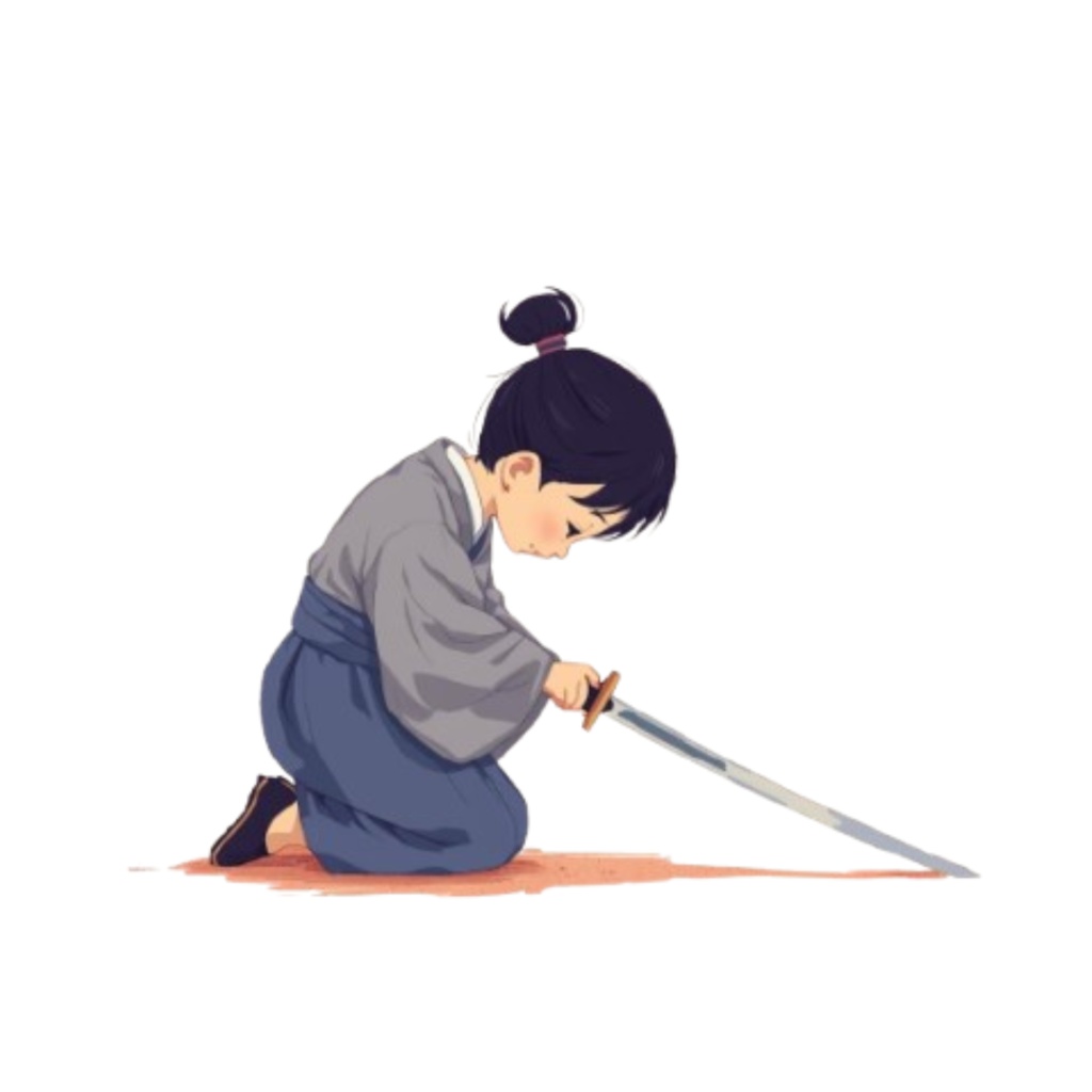 モネ風 × 可愛い剣道クリップアート14点セット(PNG形式)