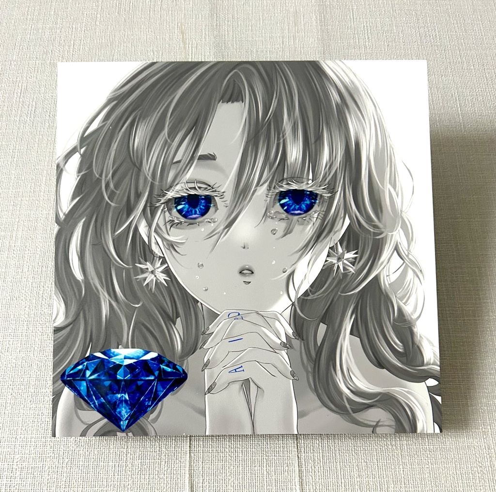 一点限定アートパネル【サファイア-Peace sapphire-】