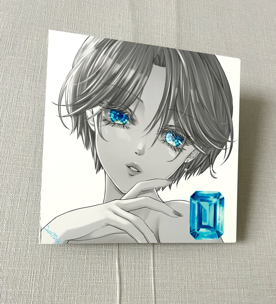 一点限定アートパネル【アパタイト-Apatite of gentle seduction-】