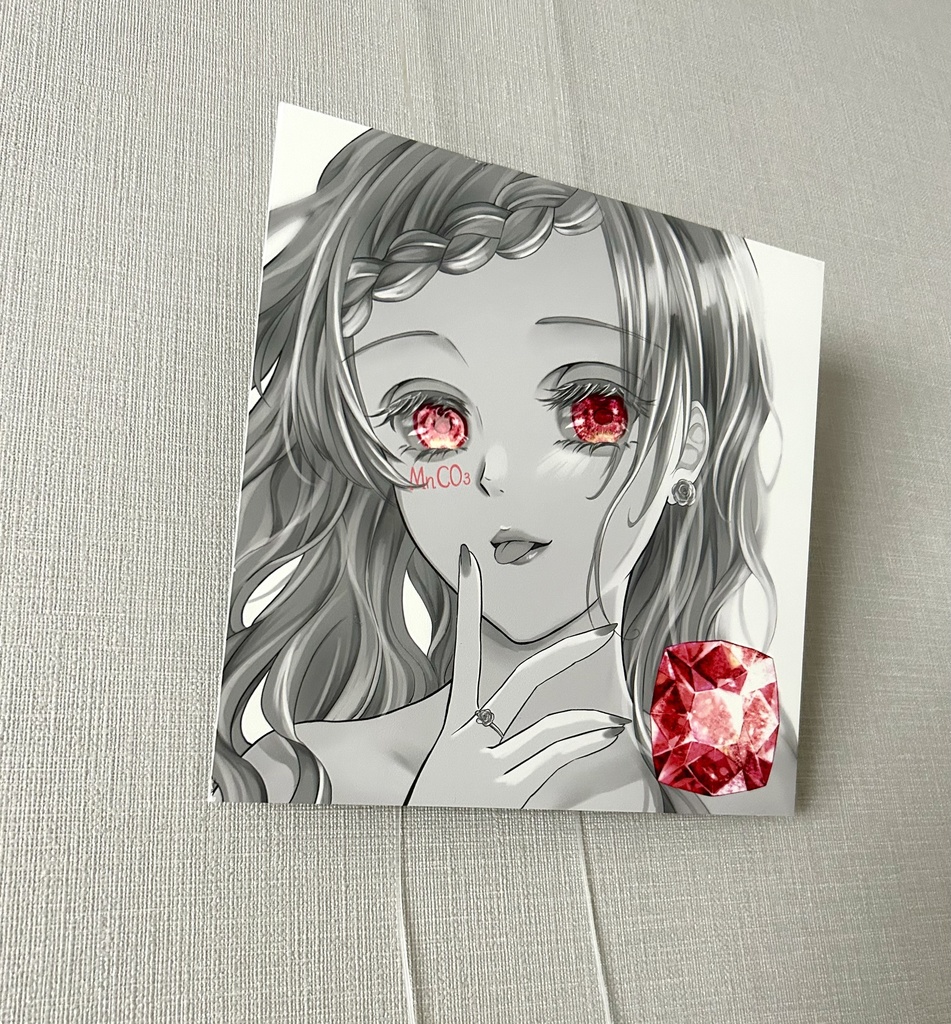 一点限定アートパネル【ロードクロサイト-Rose rhodochrosite-】