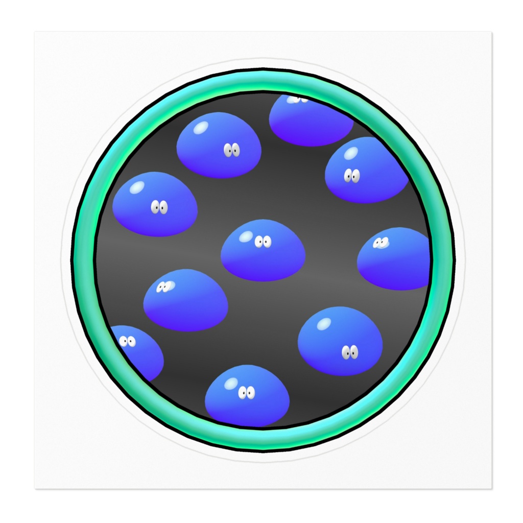 スライムのステッカー / Slime Sticker