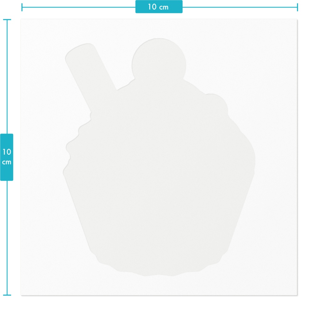 カップケーキのステッカー / Cup-cake Sticker