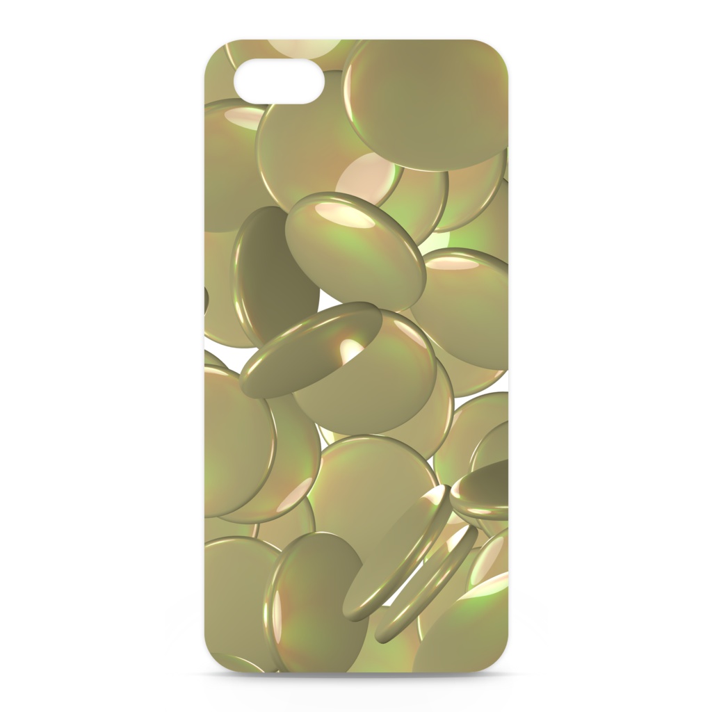 パールコインのiPhoneケース / Pearl Coin iPhone Case