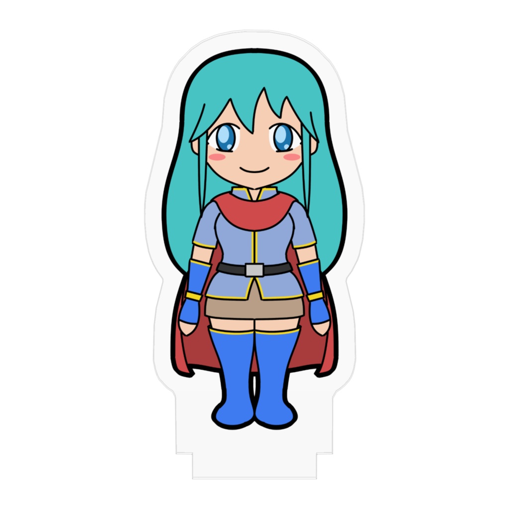 少女のアクリルフィギュア / Girl Acrylic Figure