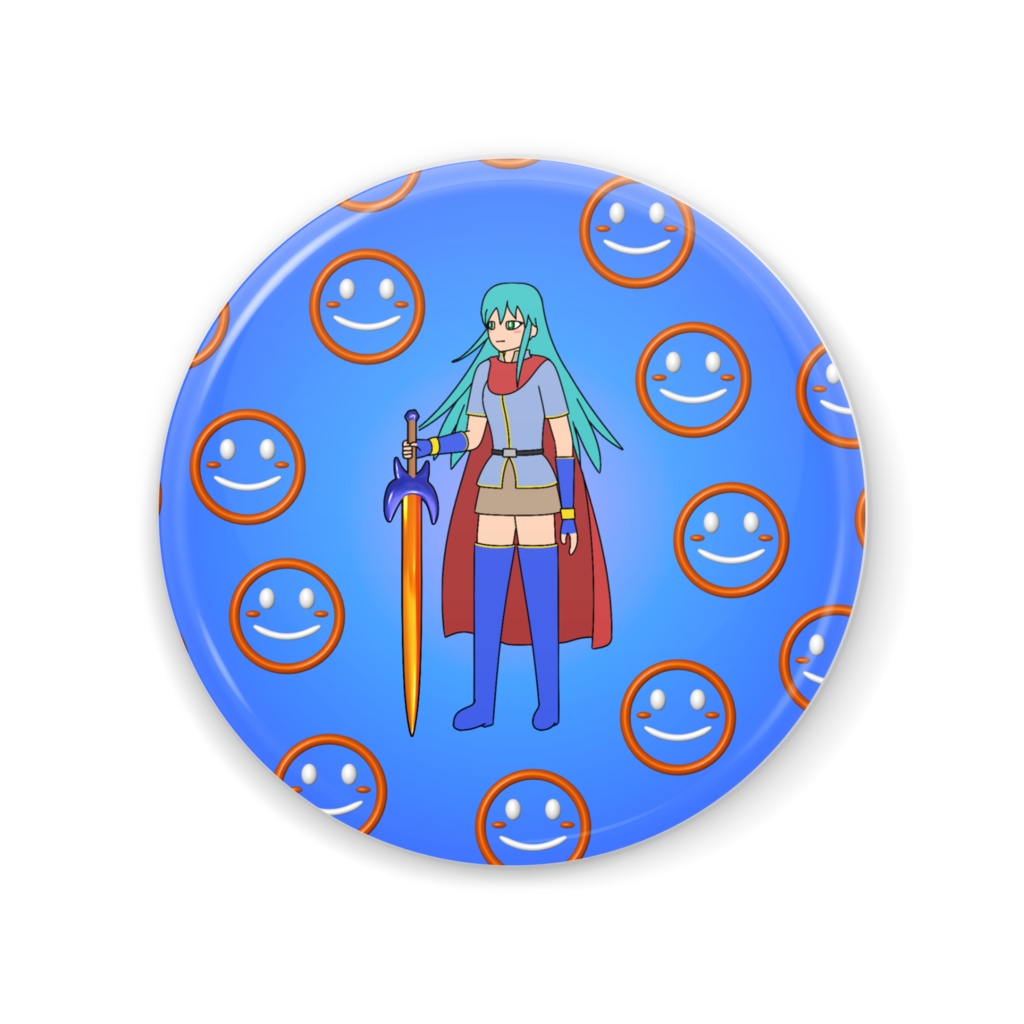 スマイルと少女の缶ミラー / Smile-and-Girl Can-Mirror