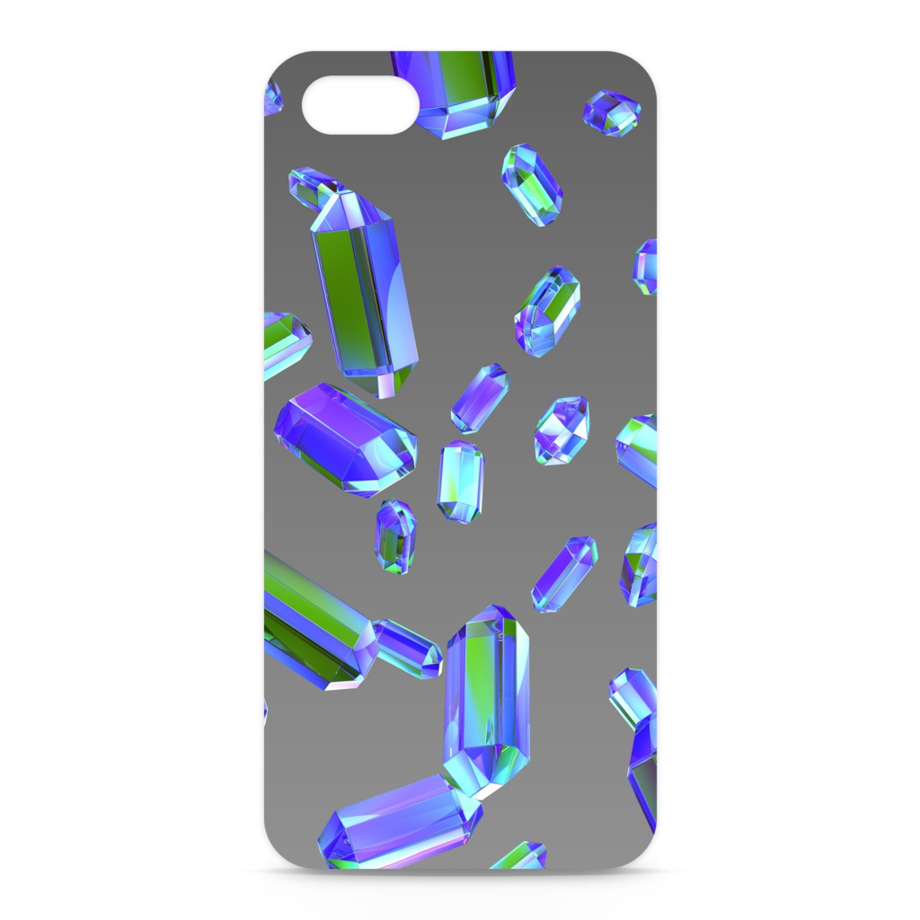 宝石のiPhoneケース / Gemstone iPhone Case