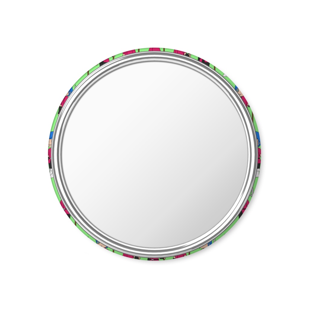 王子と少女の缶ミラー