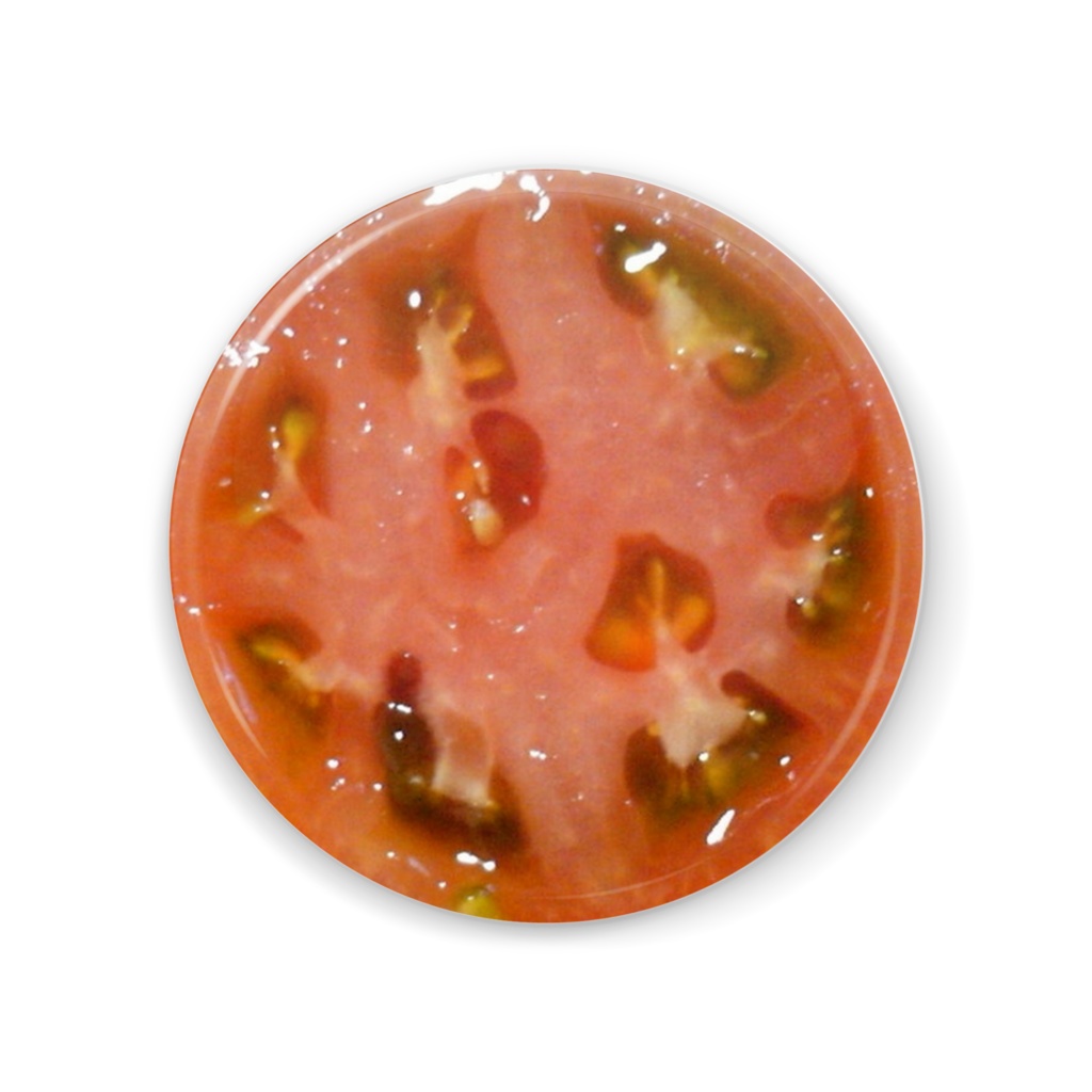 トマトの缶ミラー