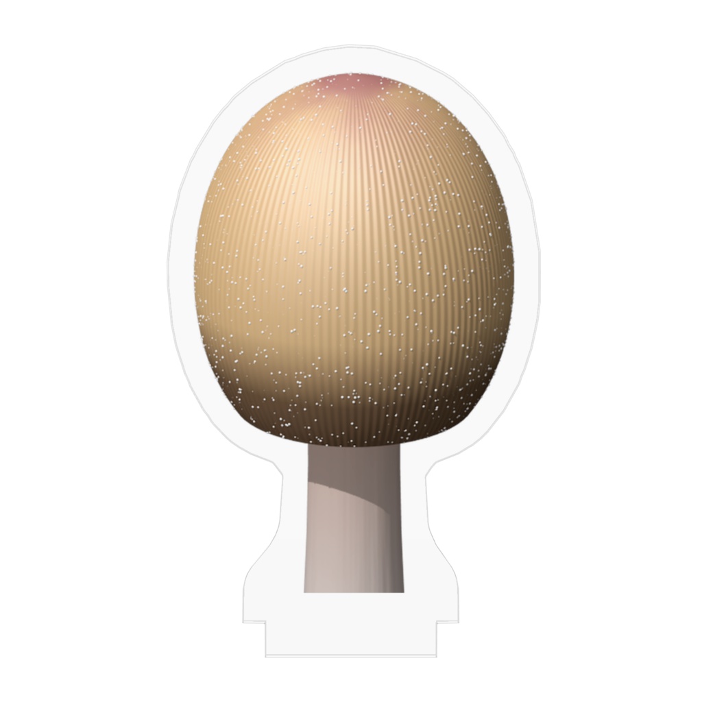 キララタケのアクリルフィギュア / Coprinellus micaceus Acrylic Figure