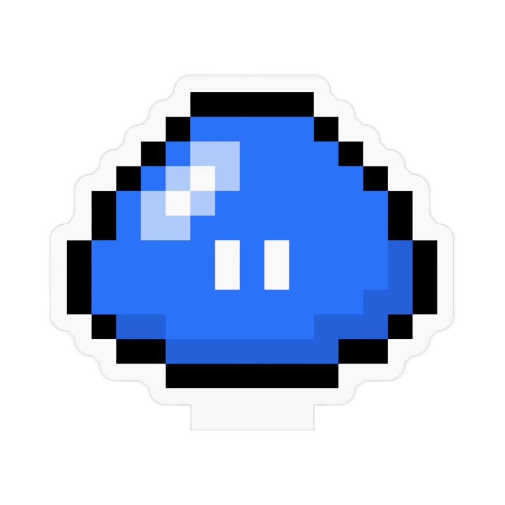 ドットスライムのアクリルフィギュア / Dot Slime Acrylic Figure