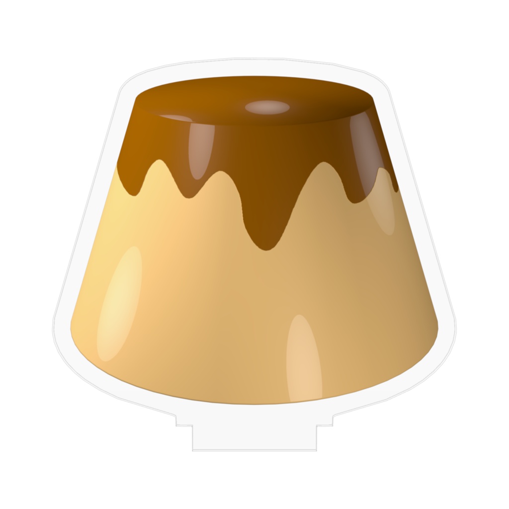 プリンのアクリルフィギュア / Pudding Acrylic Figure