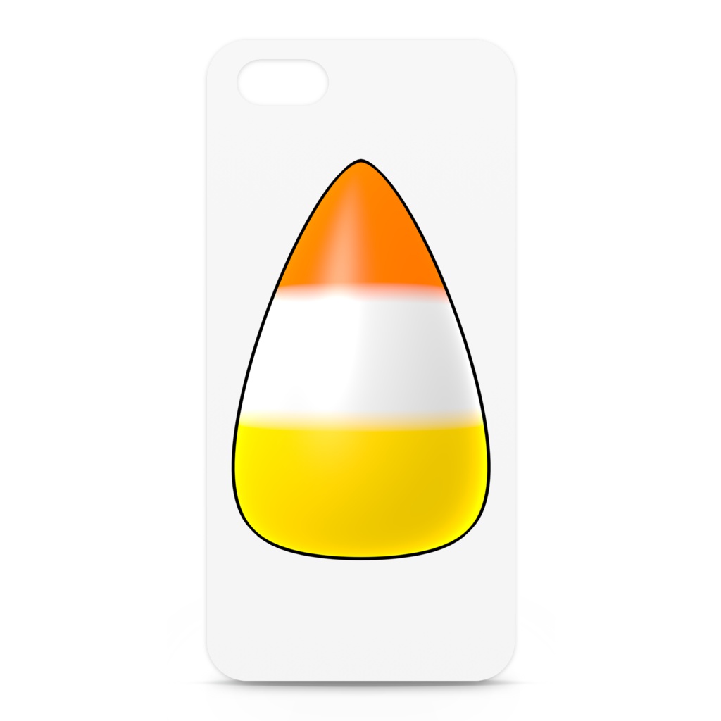 キャンディコーンのiPhoneケース / Candy Corn iPhone Case