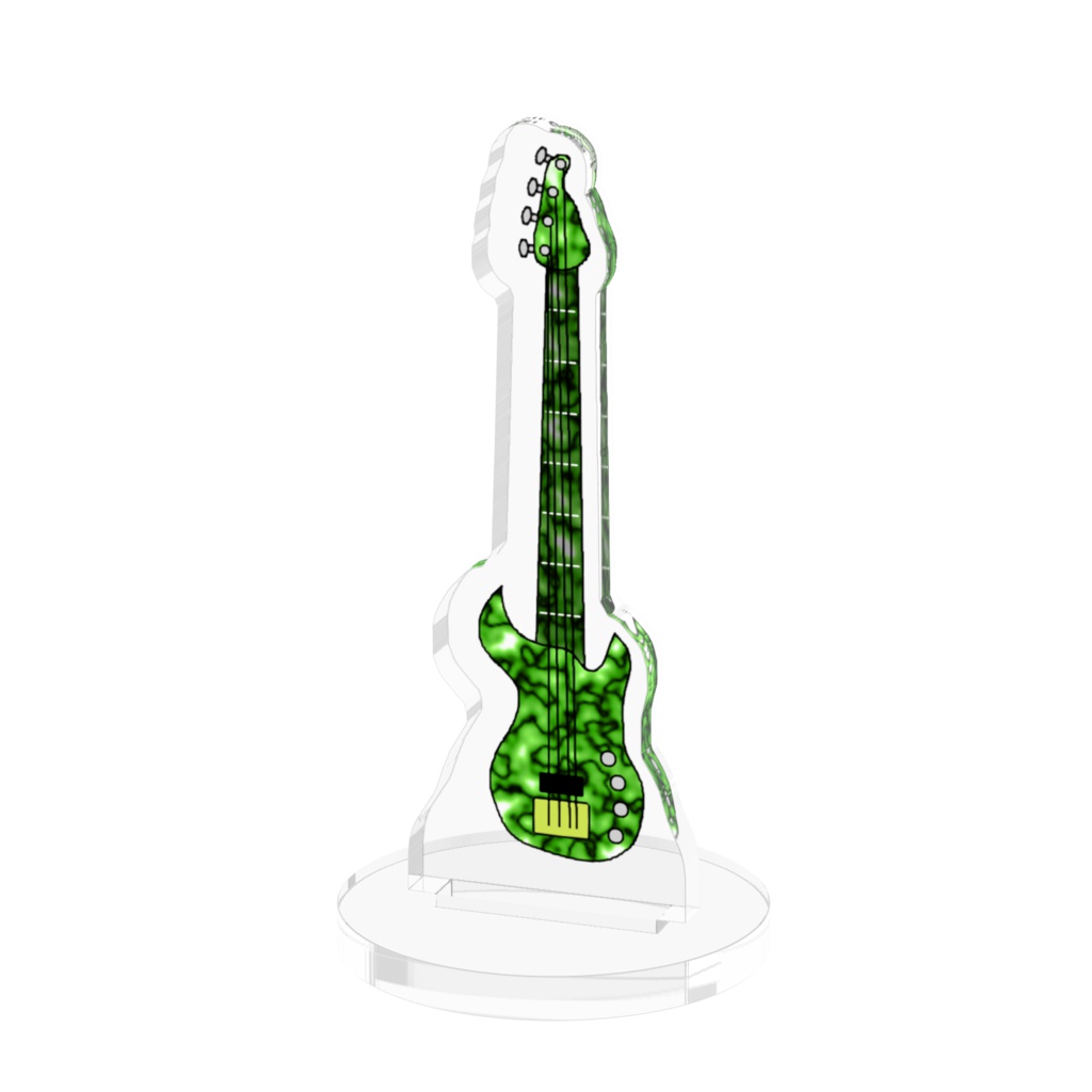 バイオベースのアクリルフィギュア / Bio Bass Acrylic Figure