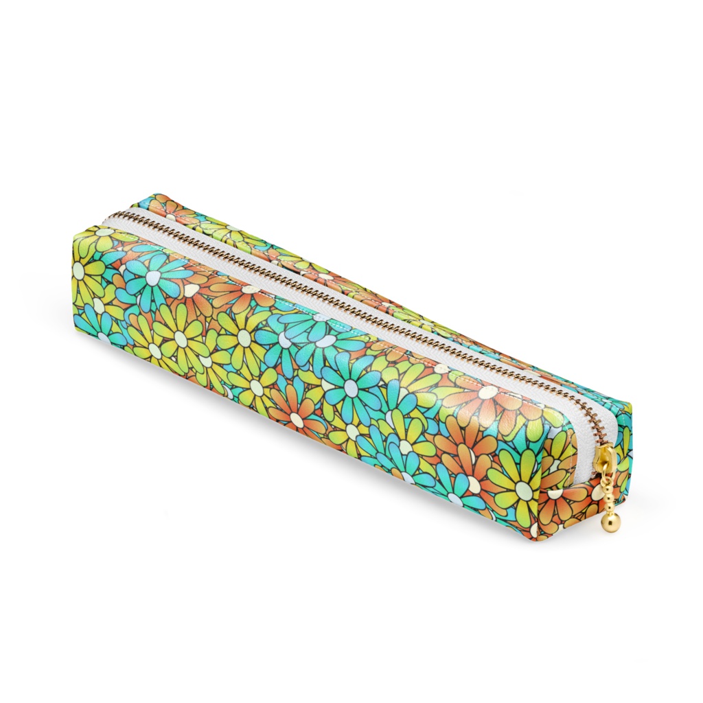 花のペンケース / Flower Pen Case