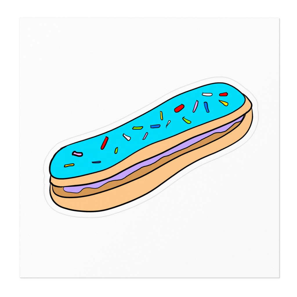 エクレアのステッカー / Eclair Sticker