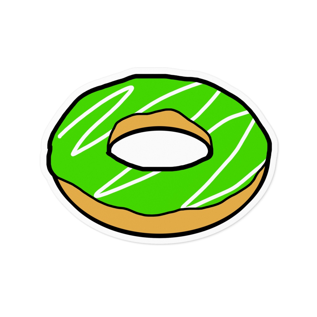 ドーナツのステッカー / Donut Sticker