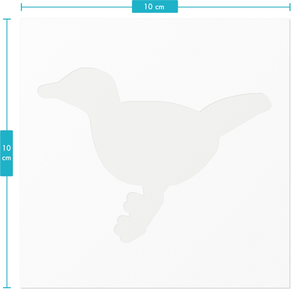 クイナチメドリのステッカー / Malaysian-Rail-Babler Sticker