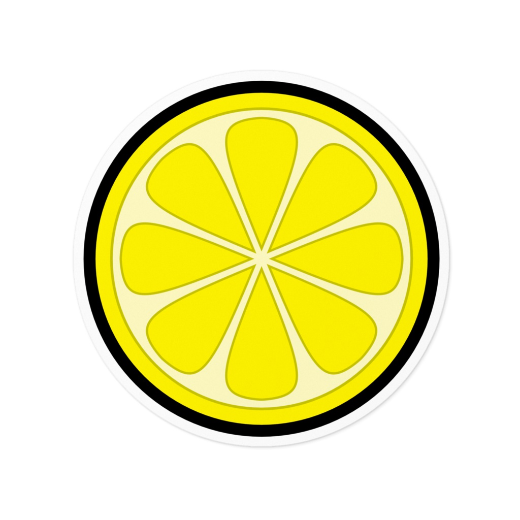 レモンのステッカー / Lemon Sticker