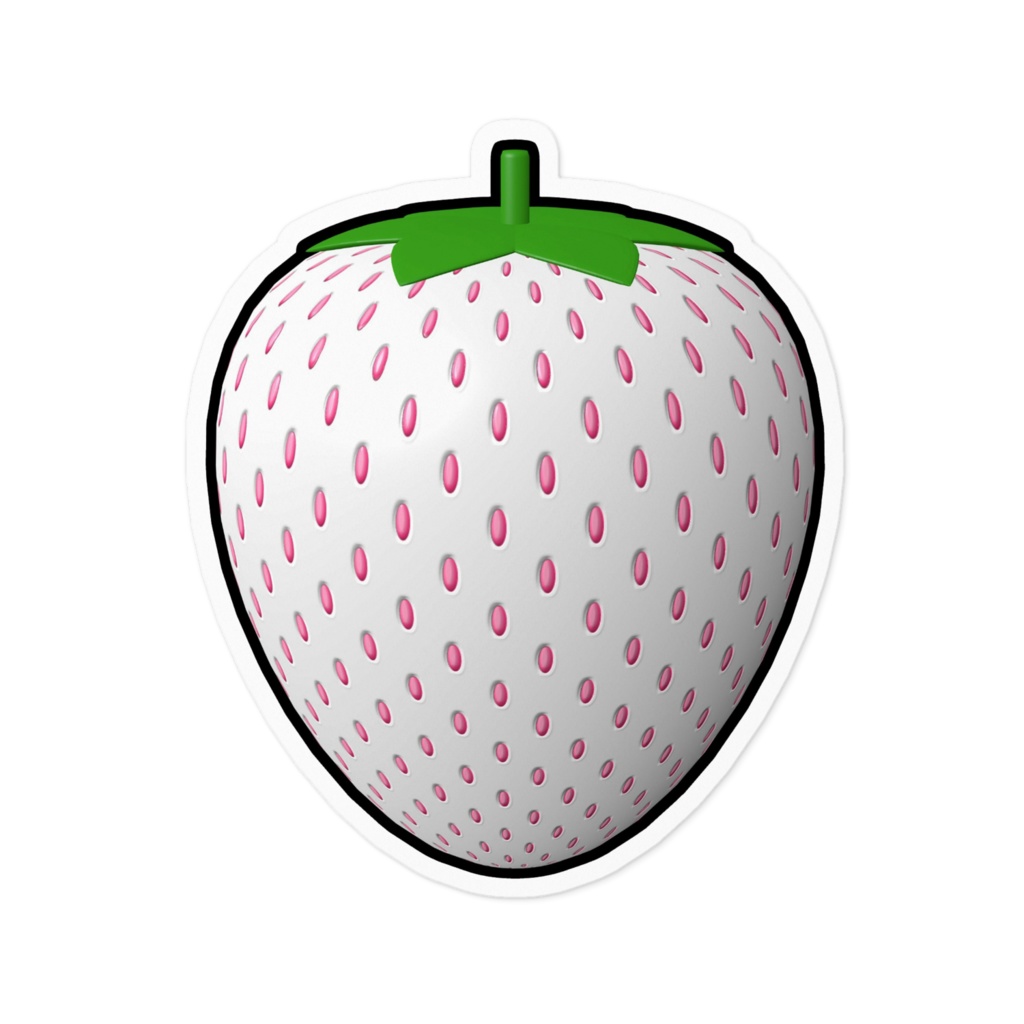 パインベリーのステッカー / Pineberry Sticker