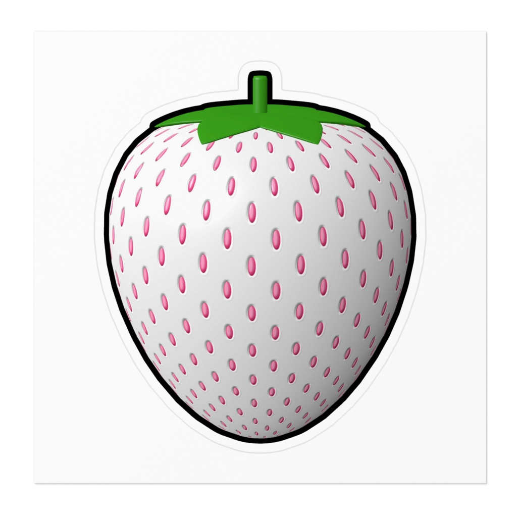 パインベリーのステッカー / Pineberry Sticker