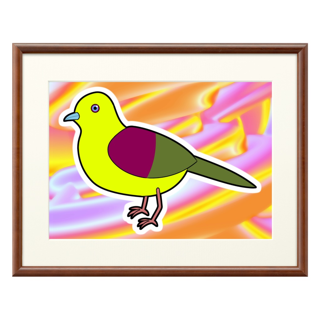 アオバトのプリモアート