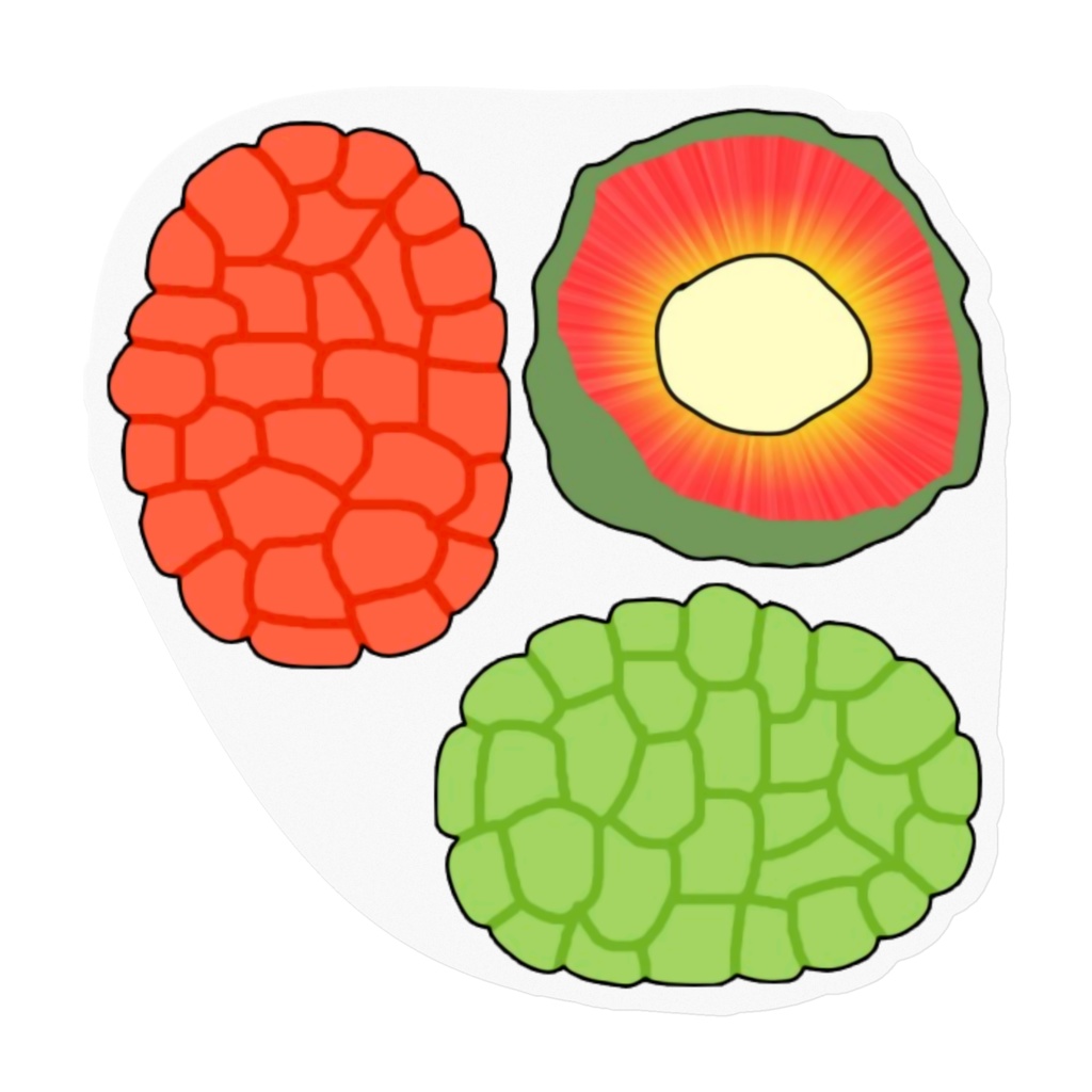ステッカー 「Hala fruit」
