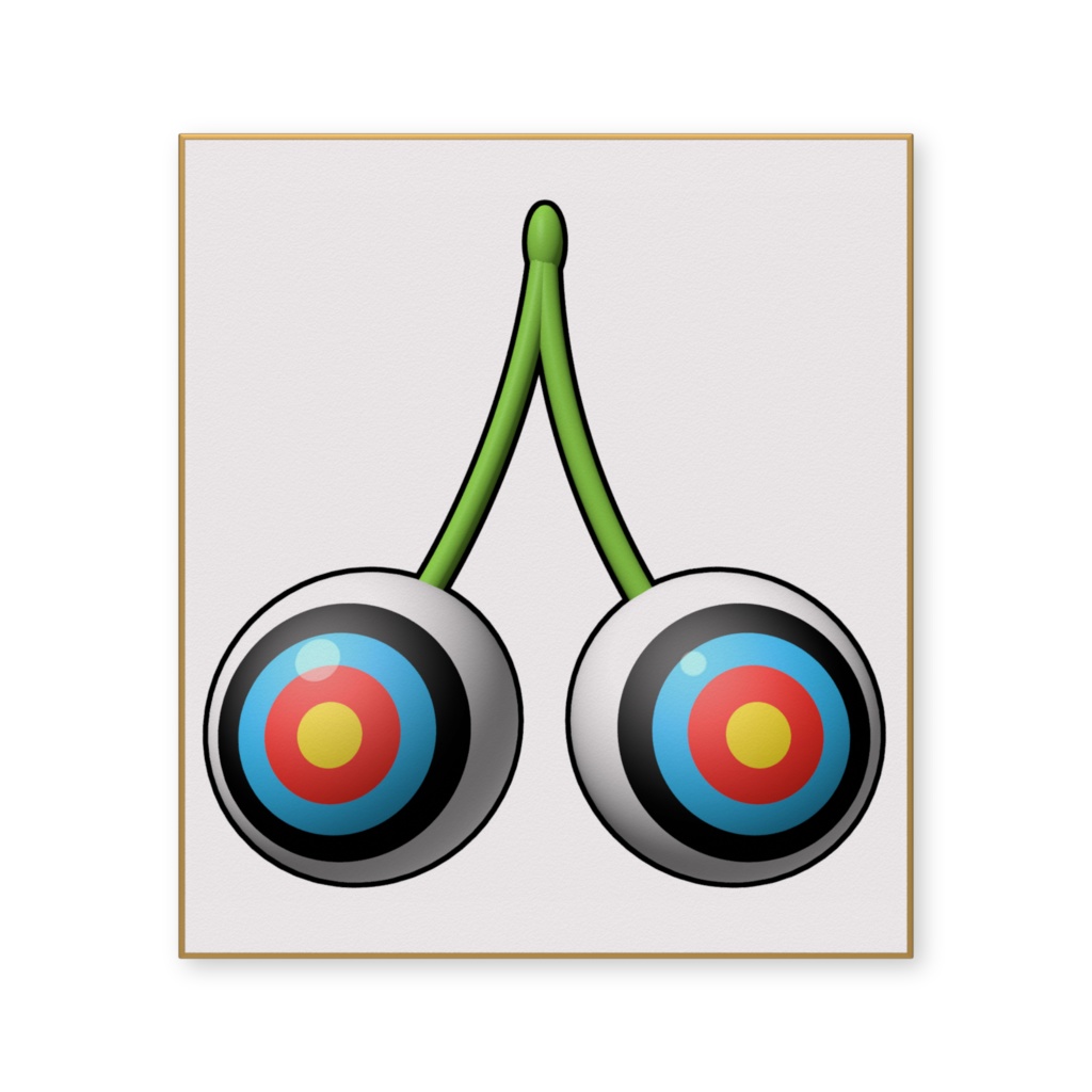 色紙 「アー・チェリー」