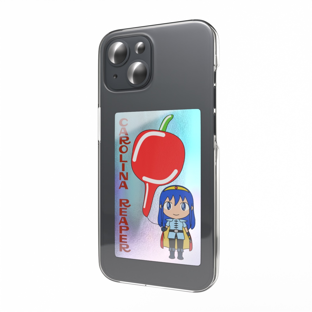 オーロラスマホステッカー 「キャロライナ・リーパーの風船と少女」