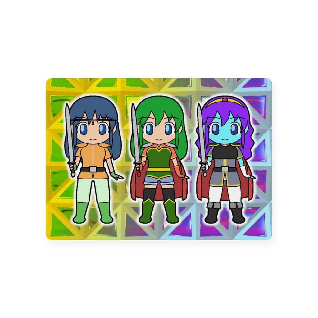 トレーディングカード 「女性」