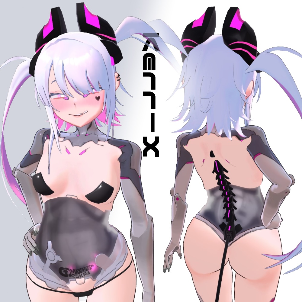 【無料】Ren♡Ai / オリジナル3Dモデル【HeatherVersion】