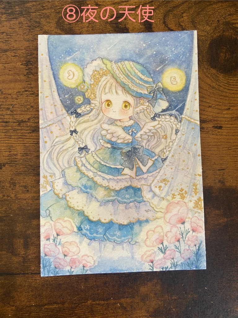 【フレームレス原画】ハガキサイズ