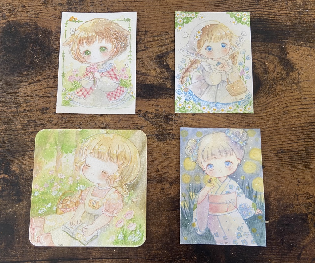 【ちいさなフレームレス原画】