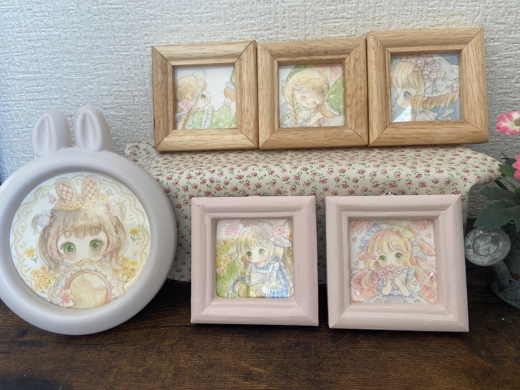 【小さな額装原画】