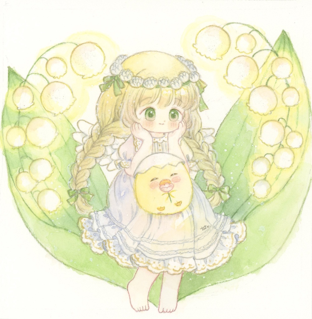 【額装作品】君の幸せがいつまでも