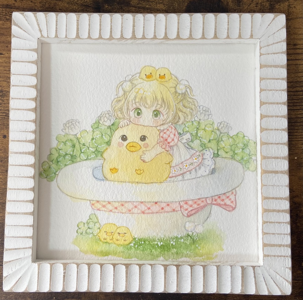 【額装作品】愛おしい君