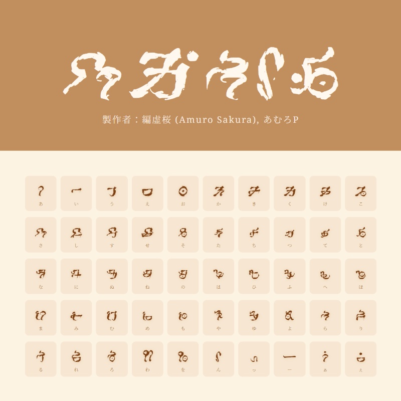 異世界風フォント「さぐらんど」