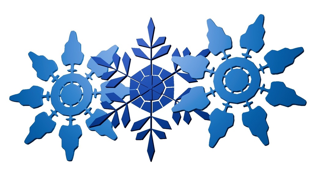 【3D】恋雪さんの髪飾りfbx素材