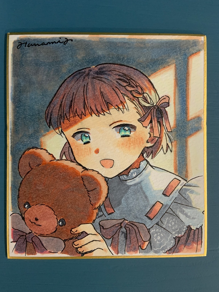 原画色紙A（出品済）