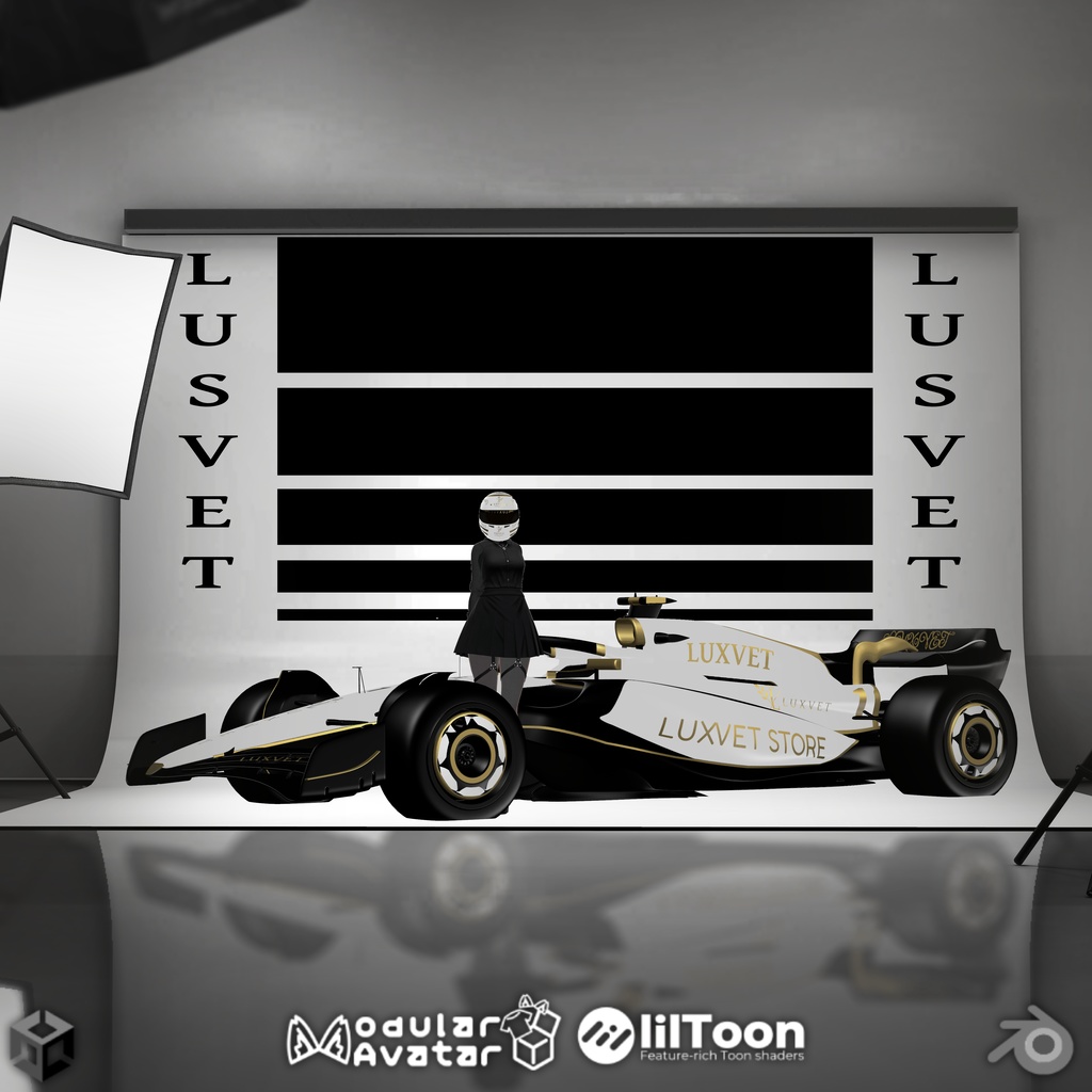 【LUXVET RACING HELMET COLLECTION 【 LUXVET レーシングヘルメットコレクション 【MA対応 Liltoon対応 カスタマイズ可能】