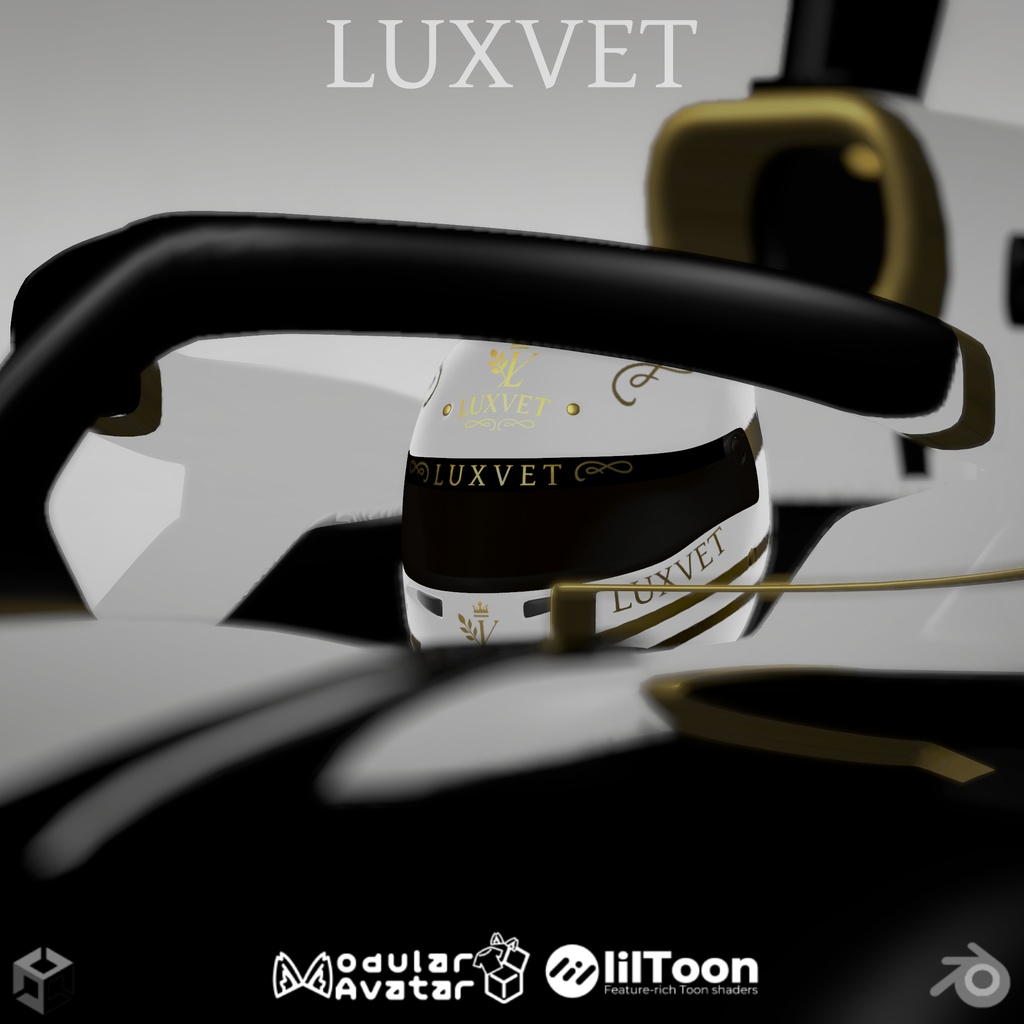 【LUXVET RACING HELMET COLLECTION 【 LUXVET レーシングヘルメットコレクション 【MA対応 Liltoon対応 カスタマイズ可能】