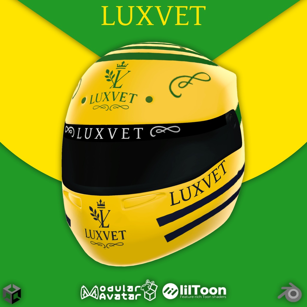 【LUXVET RACING HELMET COLLECTION 【 LUXVET レーシングヘルメットコレクション 【MA対応 Liltoon対応 カスタマイズ可能】