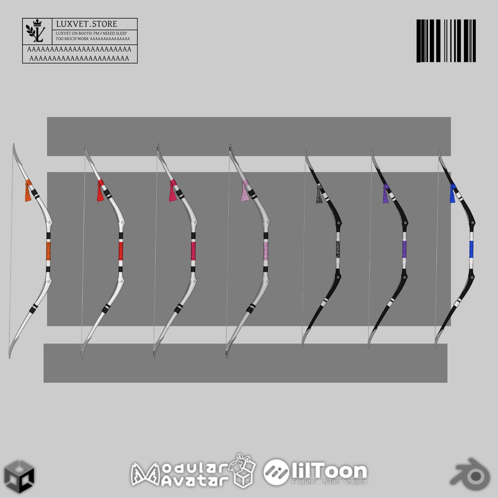 Luxvet SF3.0 Bow SCI FI【 Luxvet SF3.0 ボウ サイファイ】【MA対応 Liltoon対応 カスタマイズ可能】