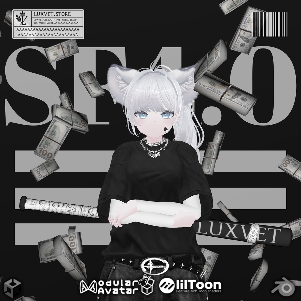 Luxvet SF4.0 Baseball Bat【 Luxvet SF4.0 ベースボールバット】【MA対応 Liltoon対応 カスタマイズ可能】