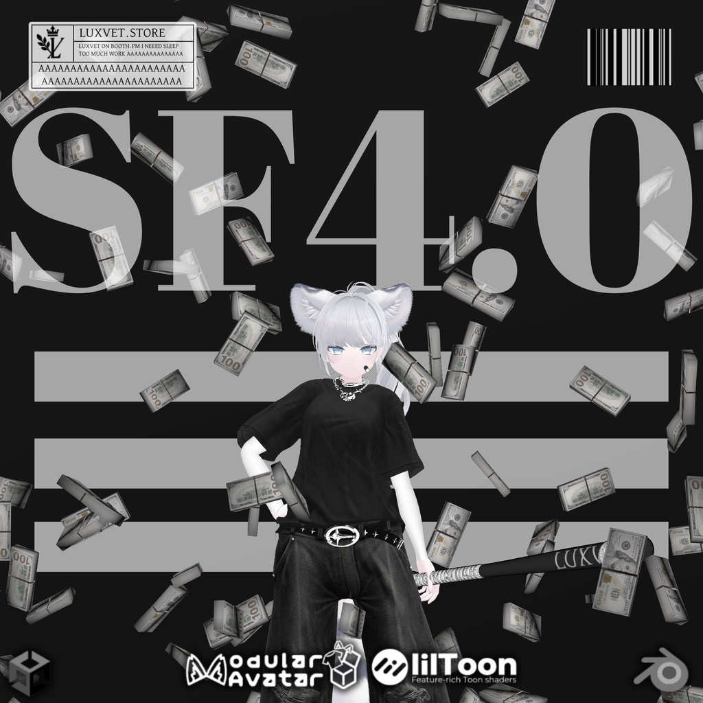 Luxvet SF4.0 Baseball Bat【 Luxvet SF4.0 ベースボールバット】【MA対応 Liltoon対応 カスタマイズ可能】