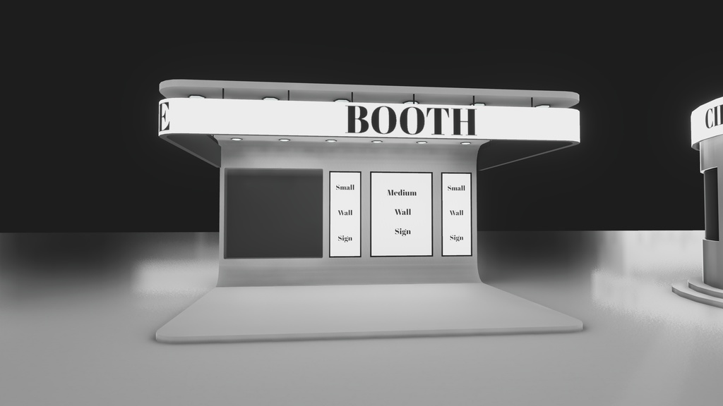 Luxvet Booth Set Collection【 Luxvet ブースセットコレクション】【Unity対応 クリエイター向け ワールドアセット】