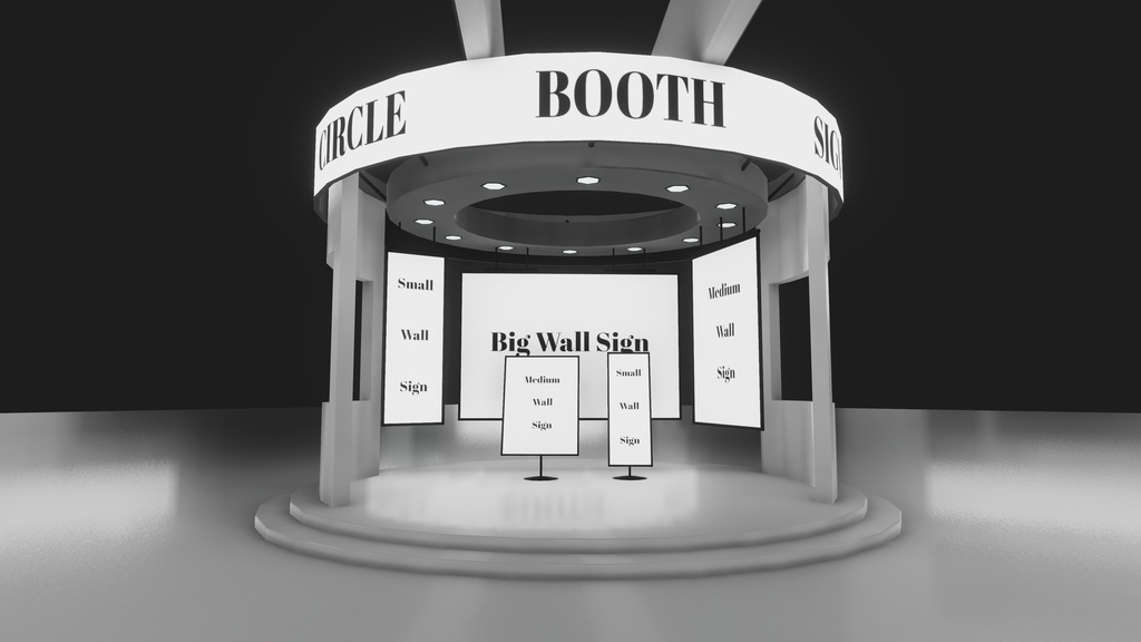 Luxvet Booth Set Collection【 Luxvet ブースセットコレクション】【Unity対応 クリエイター向け ワールドアセット】