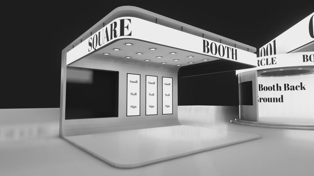 Luxvet Booth Set Collection【 Luxvet ブースセットコレクション】【Unity対応 クリエイター向け ワールドアセット】