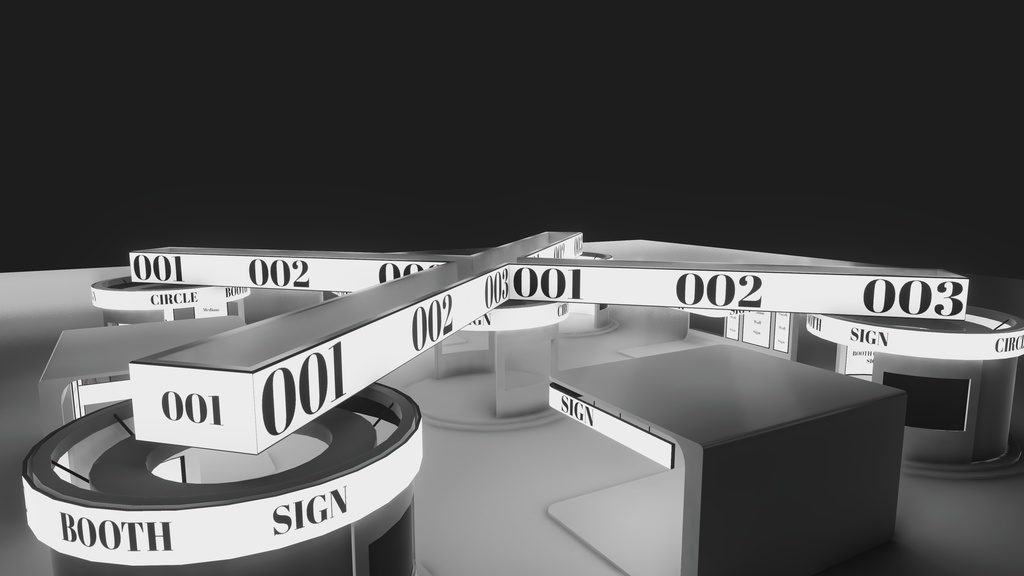 Luxvet Booth Set Collection【 Luxvet ブースセットコレクション】【Unity対応 クリエイター向け ワールドアセット】