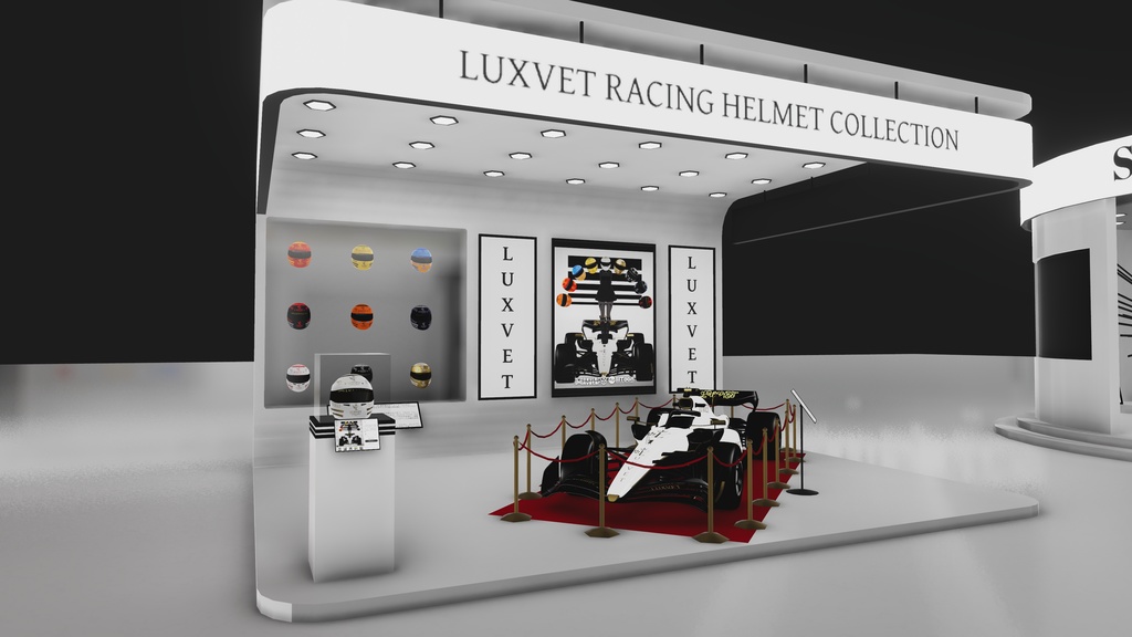 Luxvet Booth Set Collection【 Luxvet ブースセットコレクション】【Unity対応 クリエイター向け ワールドアセット】