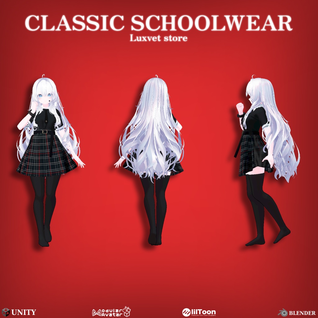 Luxvet Classic Schoolwear【 Luxvet クラシックスクールウェア】【MA対応 Liltoon対応 カスタマイズ可能】